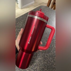Starbucks Stanley 2023 Holiday Collab 40 oz. Red Tumbler